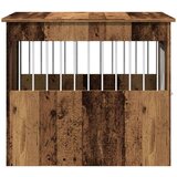 vidaXL Namještaj s kavezom za pse boja staro drvo 55x80x68 cm drveni | shoptok.hr