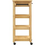  Kolica MONZA 48x40x90 cm od masivne borovine | shoptok.hr