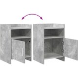  Noćni ormarići 2 pcs Betonska siva 40 x 36 x 60 cm | shoptok.hr