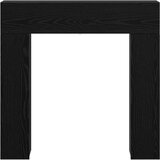  Okvir za kamin Crni hrast 102 x 18 x 100,5 cm Konstruirano drvo | shoptok.hr