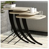 Hanah home Set klub stolova 3 komada Pion 3 Travertine | ePonuda.com