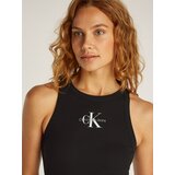 Calvin Klein Jeans Top črna / bela | Shoptok.si