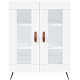  Visoka komoda bijela 69,5x34x180 cm konstruirano drvo | shoptok.hr