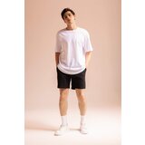 Defacto Slim Fit Cropped Leg Sweatshirt Fabric Shorts | shoptok.hr