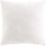 Douceur d intérieur Okrasna blazina iz rebrastega žameta 45x45 cm Nils – u