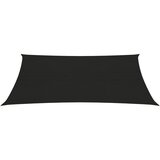  The Living Store Senčno jadro 160 g/m² črno 4x5 m HDPE - Senčno Jadro, (21498491) | Shoptok.si