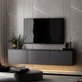 Kalune Design Neon Illuminated - Antracit Antracit TV komoda | Eponuda.com