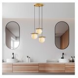 Opviq Luster Anemon-13833, 55x55x110cm, IP20, Zlatno-bijela boja | Eponuda.ba