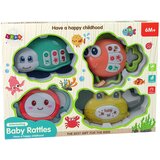  Interaktivne zvečke za bebe s motivima morskih životinja - 4 komada | shoptok.hr