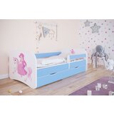 HAPPYKIDS DJEJI KREVET DREAMY PRINCEZA NA KONJU (VIE BOJA I DIMENZIJA)-plava-80x180 Cijene