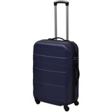  Trodijelni set čvrstih kovčega s kotačima plavi 45,5/55/66 cm | shoptok.hr