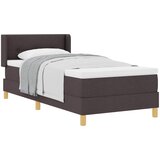  s opruga kutije Tamno smeđa 200 x 100 cm tkanina | shoptok.hr