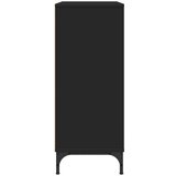 vidaXL Ormarić / Komoda Crna 79,5 x 33 x 82 cm Konstruirano drvo | shoptok.hr