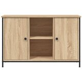 TV ormarić boja hrasta sonome 100x35x65 cm konstruirano drvo | shoptok.hr