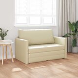  Krevet na razvlačenje Krema 124 x 71 x 78 cm Umjetna koža | shoptok.hr