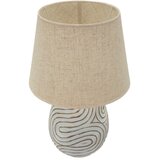Mauro Ferretti Krem stolna lampa od polyresina s tekstilnim sjenilom (visina 55 cm) Oblix – | shoptok.hr