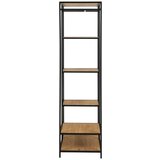 Actona Črna garderobna omara iz hrastovega lesa Seaford | Shoptok.si