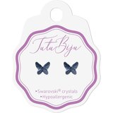 Tutu Biju Uhančki Butterfly 8.0 mm -Denim Blue - TBF80C266 Cene