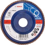 Bosch lamelni brusni disk X551, Expert for Metal Prečnik 115 mm; granulacija 80, ravni - 2608607363 | ePonuda.com