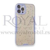  silikonska futrola sa okvirom i zvezdicama za iphone 12 pro max (6.7) lila | ePonuda.com