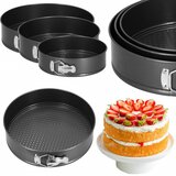 springos set kalupa za torte s odvojivim dnom, 3 komada, 23, 25 i 27 cm | shoptok.hr