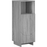  Set ormarića za kupaonicu 2 kom. Siva Sonoma Prerađeno drvo | shoptok.hr