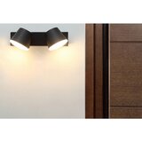 Lesnina-XXXL Vanjska zidna LED svjetiljka Denton (10 W, 265 x 90 x 130 mm, Crna, IP54) | shoptok.hr