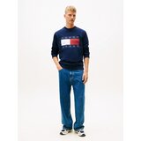 Tommy Jeans Sweater majica mornarsko plava / crvena / bijela | shoptok.hr
