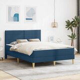  Krevetna konstrukcija Plava 120 x 200 cm Poliester | shoptok.hr