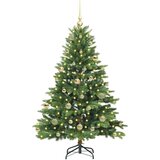 vidaXL Umestno božično drevo med 150 LED Zelena 150 cm PE in PVC | Shoptok.si