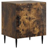  Nočna omarica Dimljen hrast 43 x 34,5 x 50 cm Inženirski les, (5000209966) | Shoptok.si