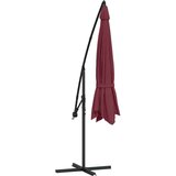  Konzolni suncobran s aluminijskom šipkom 350 cm bordo | shoptok.hr