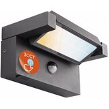  LED spoljno zidno svetlo sa senzorom LED/25W/230V IP54 crna Cene