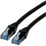 Roline 21.15.2756 RJ45 omrežni kabel\, Patch kabel CAT 6a U/UTP 7.50 m črna 1 kos, (20420777) | Shoptok.si