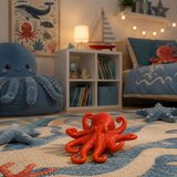  Gumena figurica hobotnice, rastezljiva realistična morska životinja 14 cm | shoptok.hr