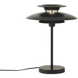 QAZQA Retro namizna svetilka črno jeklo 45cm - Pauly | Shoptok.si