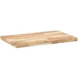 vidaXL Površina za umivaonik neobrađena 80 x 50 x 4 cm od drva bagrema | shoptok.hr