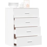  Komoda bijela 60x39x80 cm od konstruiranog drva | Eponuda.com