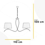 Lesnina XXXL LESTENEC 110/16/100 cm E27 | Shoptok.si