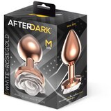 After Dark 2024 Analni Čep After Dark With Rose White-rosegold (m) | Shoptok.si