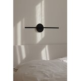 UMAGE Crna metalna LED zidna lampa s mogućnosti zatamnjivanja Omni Wall – | shoptok.hr