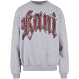 Karl Kani Sweater majica 'Inside Out' siva melange / tamno crvena / crna Cijene