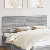 vidaXL uzglavlje s uzglavljem siva sonoma 200 cm konstruirano drvo | shoptok.hr