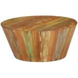  Stolić za kavu Ø 65 x 31 cm od masivnog obnovljenog drva | Eponuda.com