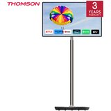 Thomson 32UE5M45E GO Plus TV sprejemnik, 81cm (32"), 4K UHD, Android TV, 9000mAh baterija, WiFi 6, Bluetooth 5.2, zaslon na dotik, nastavljiv kot / naklon / višina, zlat (Champagne Gold) - - Bonajo Cene