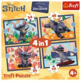  4-u-1 slagalica – Havajski odmor – Disney Stitch Trefl 34666 | shoptok.hr