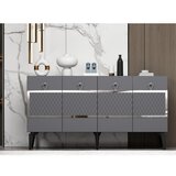 Woody Fashion Ipek - Anthracite, Silver AnthraciteSilver Console | ePonuda.com