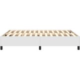  Okvir za krevet s oprugom bijela 140x200 cm od umjetne kože | shoptok.hr