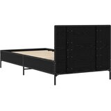  Okvir kreveta s uzglavljem Crni hrast 80 x 200 cm | shoptok.hr