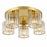 Toolight Elegantna zlatna stropna svjetiljka EBT024-5C GOLD | shoptok.hr